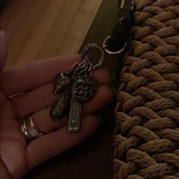 Brighton straw bag purse 9x10.5 - Picture 4 of 11